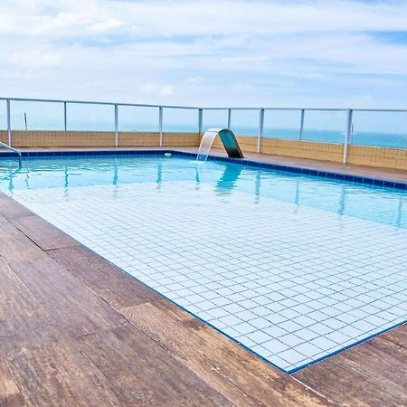 Apartmán Apto C Wi-Fi A Beira-Mar Na Praia Jardim Real Sp Praia Grande  Exteriér fotografie