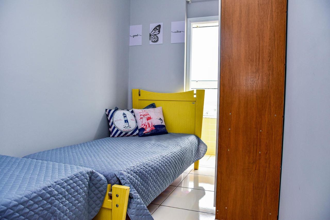 Apartmán Apto C Wi-Fi A Beira-Mar Na Praia Jardim Real Sp Praia Grande  Exteriér fotografie