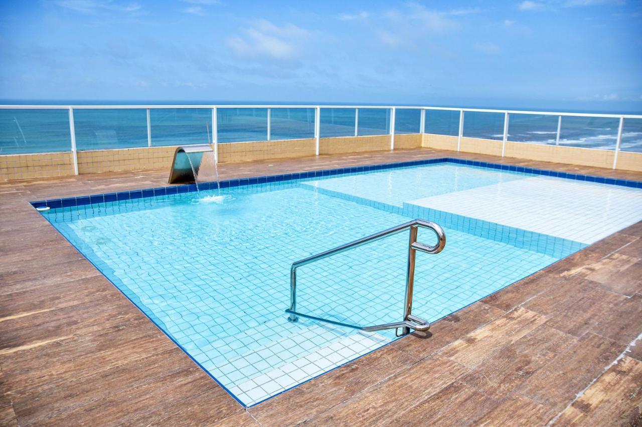 Apartmán Apto C Wi-Fi A Beira-Mar Na Praia Jardim Real Sp Praia Grande  Exteriér fotografie