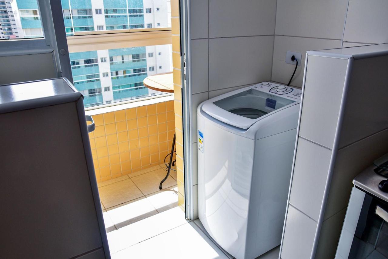 Apartmán Apto C Wi-Fi A Beira-Mar Na Praia Jardim Real Sp Praia Grande  Exteriér fotografie