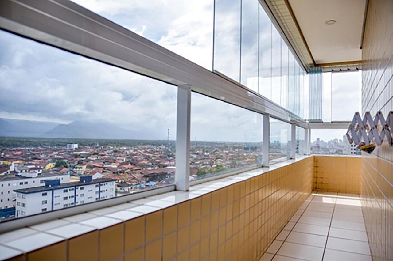 Apartmán Apto C Wi-Fi A Beira-Mar Na Praia Jardim Real Sp Praia Grande  Exteriér fotografie